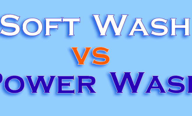 soft wash vs power wash